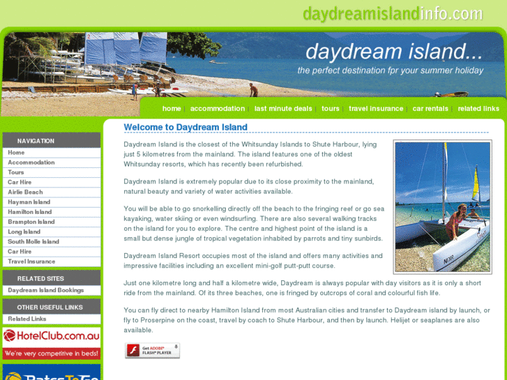 www.daydreamislandinfo.com