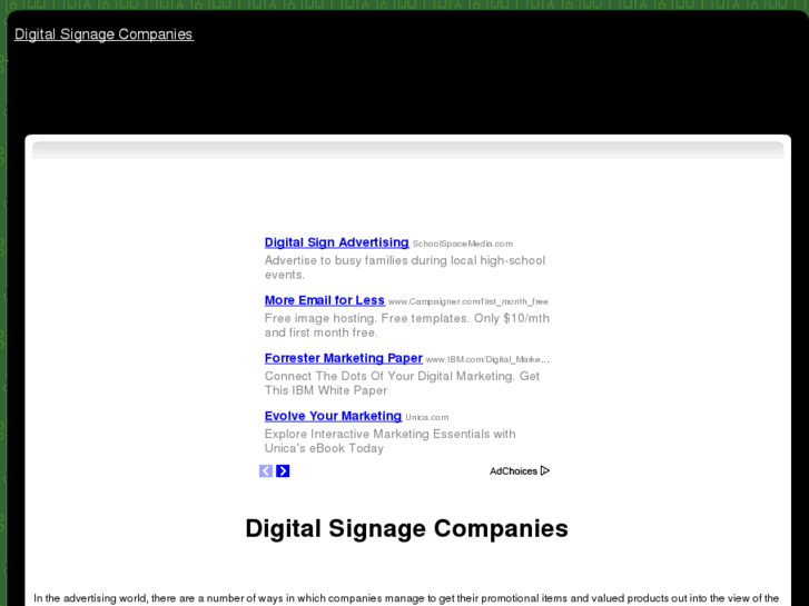 www.digitalsignagecompanies.com