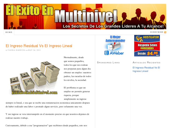 www.elexitoenmultinivel.com