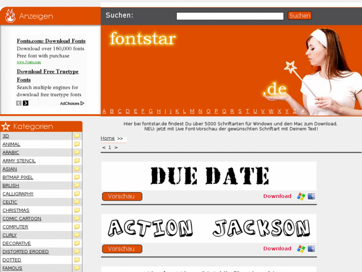 www.fontstar.de