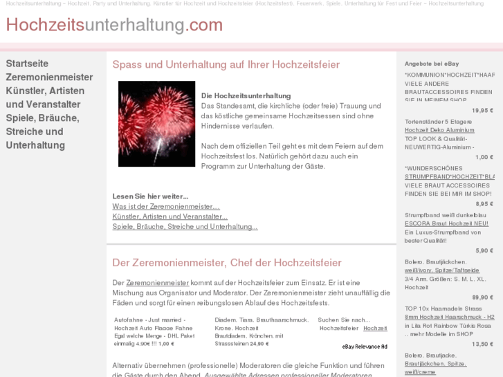 www.hochzeitsunterhaltung.com