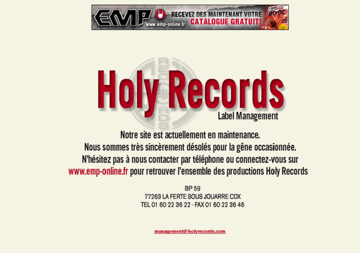 www.holyrecords.com