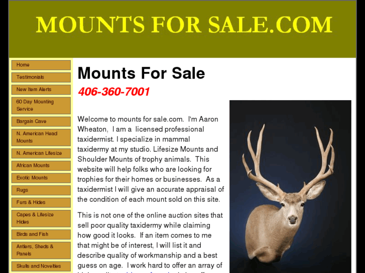 www.mountsforsale.com