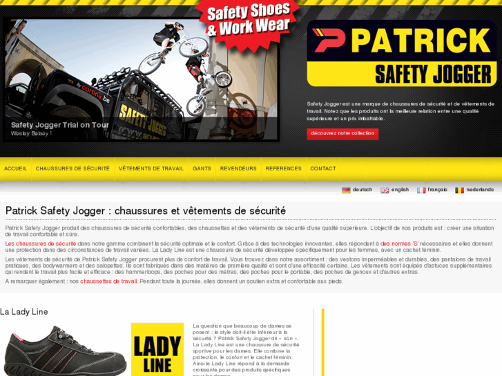 www.safetyjogger-chaussures-de-securite.fr