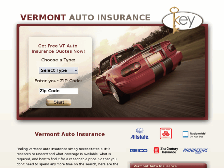 www.vermontautoinsurancekey.com