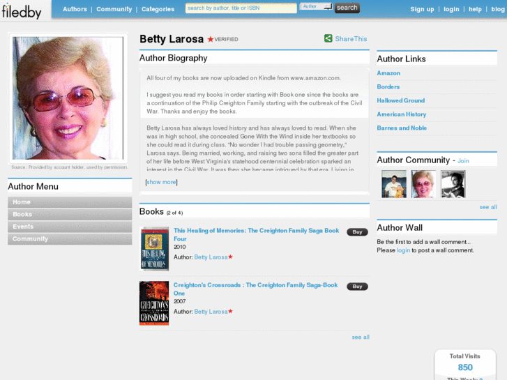 www.bettylarosa-books.com