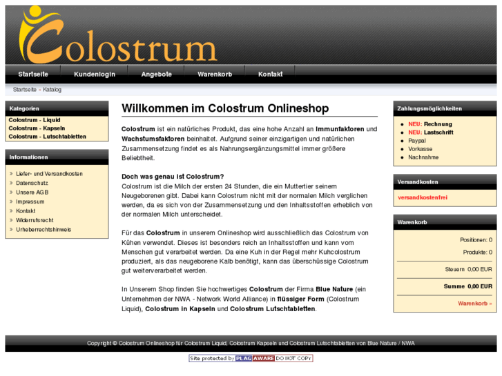 www.colostrum-onlineshop.net