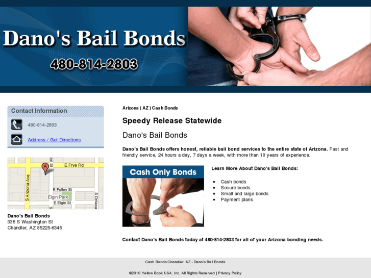 www.danosbailbonds.com