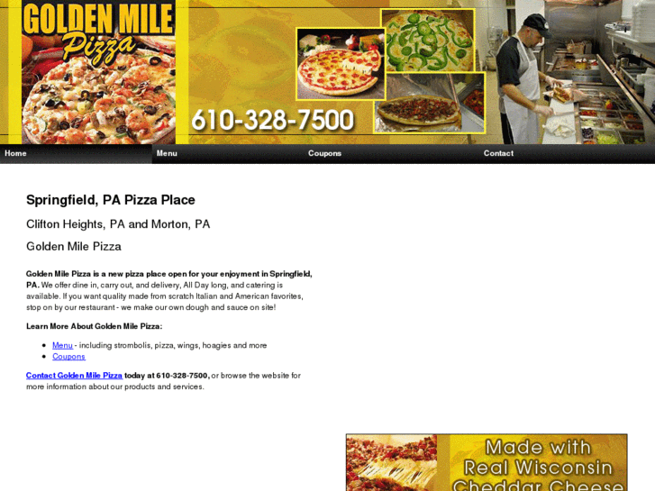 www.goldenmilepizzaria.com