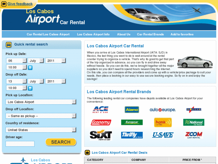 www.loscabosairportcarrental.net