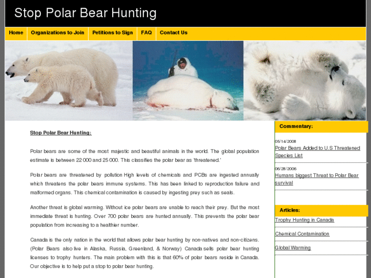 www.stoppolarbearhunting.com