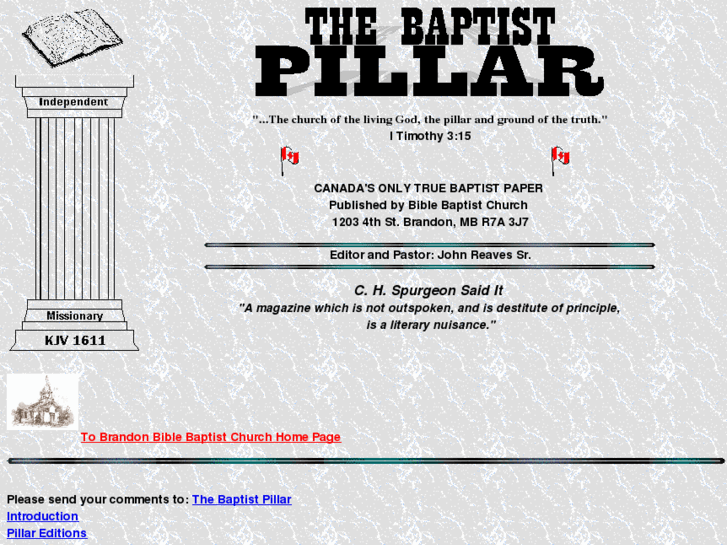 www.baptistpillar.com