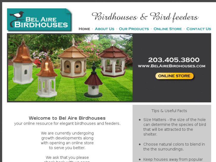 www.belairebirdhouses.com