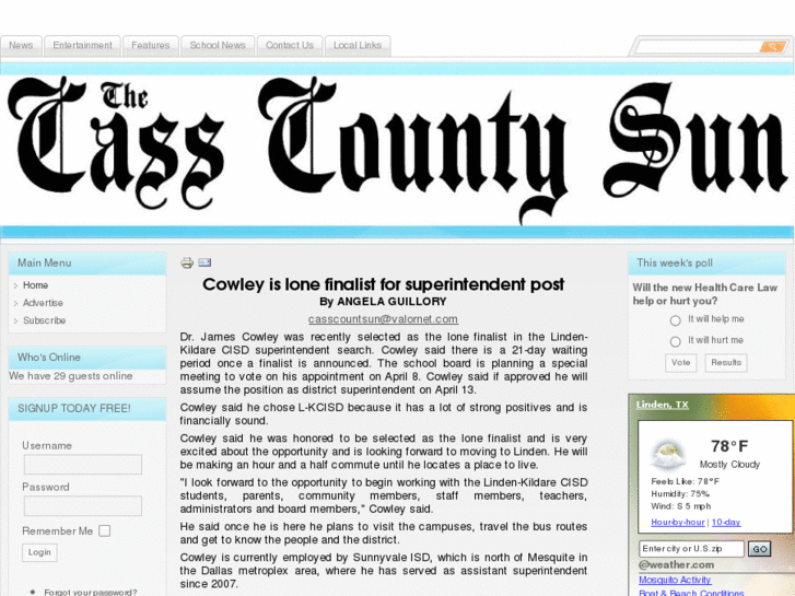 www.casscountysun.com