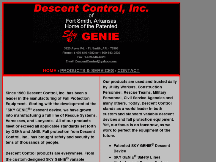 www.descentcontrolinc.com