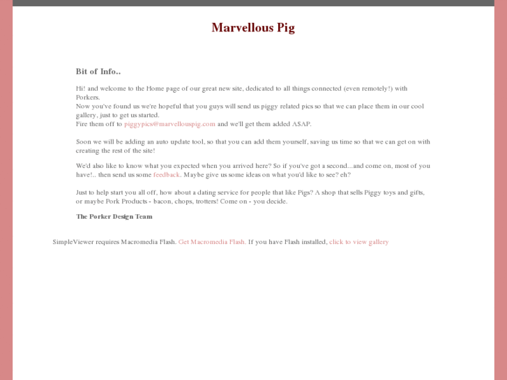 www.marvellouspig.com