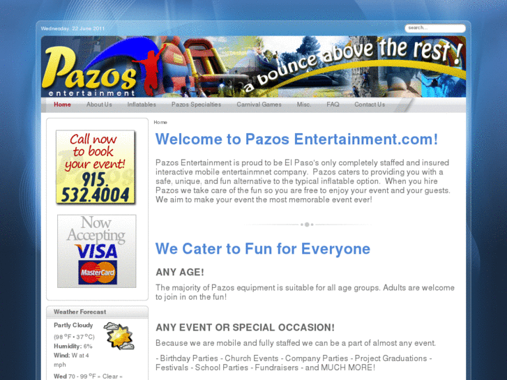 www.pazosentertainment.com