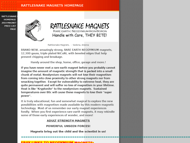 www.rattlesnakemagnets.com