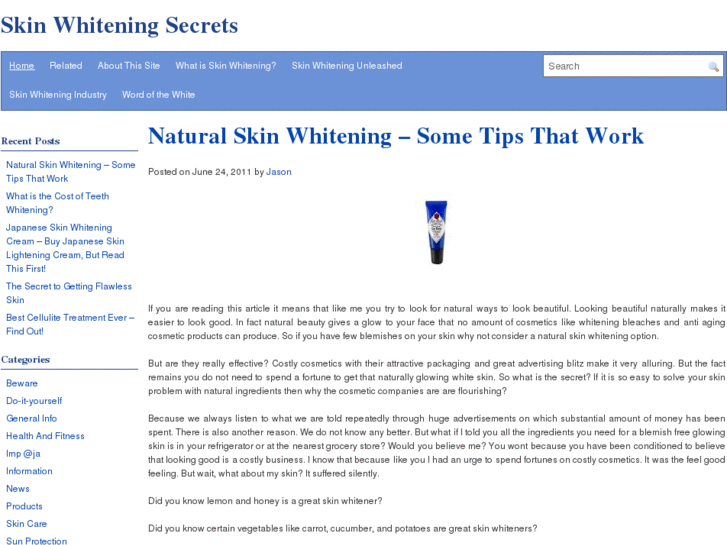 www.skinwhiteningsecrets.com