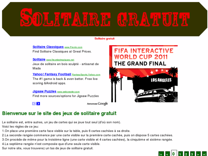 www.solitaire-gratuit.com