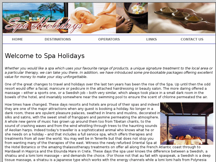 www.spa-holidays.com