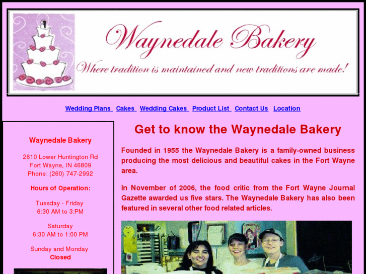 www.waynedalebakery.com