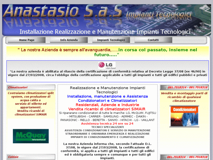 www.anastasioimpianti.com