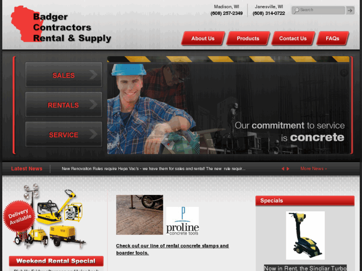 www.badgercontractorsrental.com