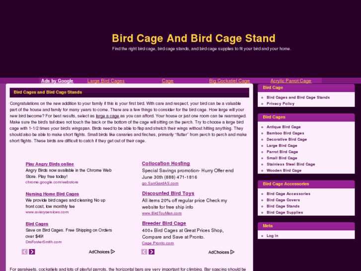 www.birdcagesite.net