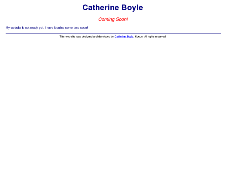 www.catherineboyle.co.uk