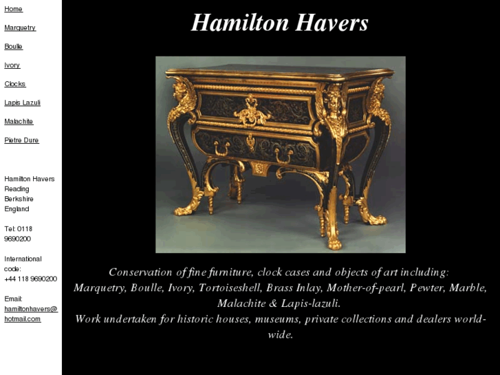 www.hamiltonhaversantiquerestoration.co.uk