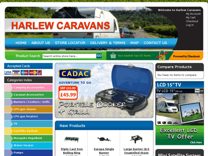 www.harlewcaravans.com