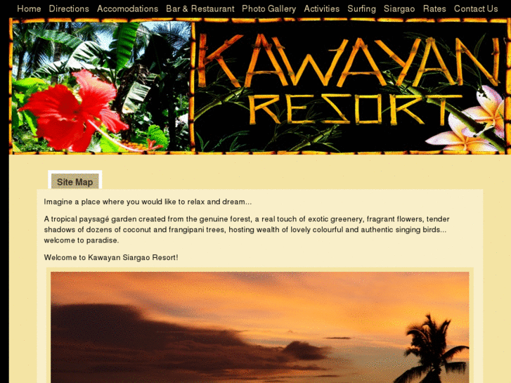 www.kawayansiargaoresort.com