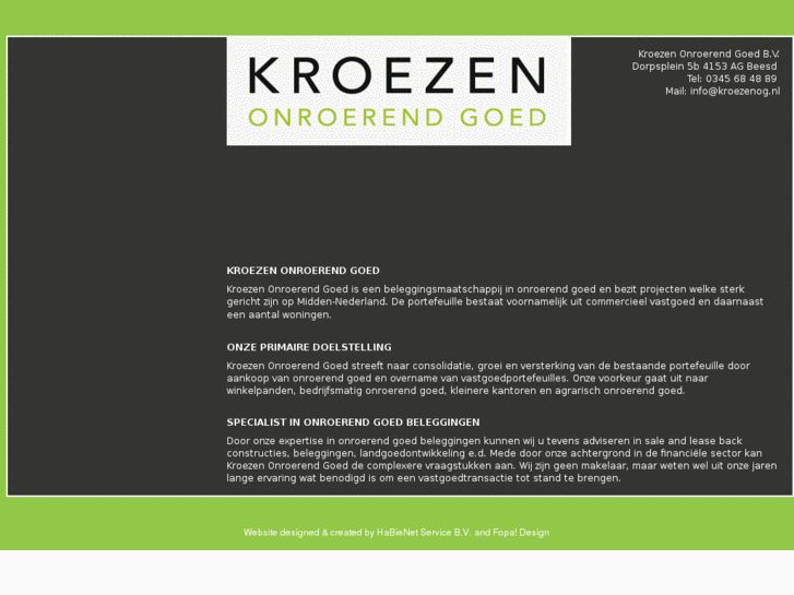 www.kroezeninvestments.com