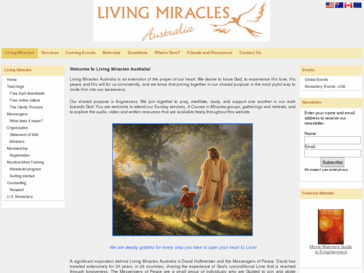 www.livingmiracles.org.au