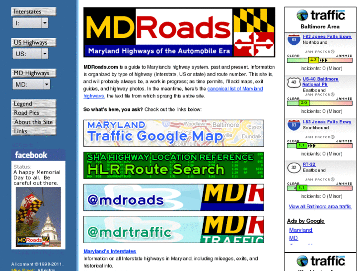 www.mdroads.com