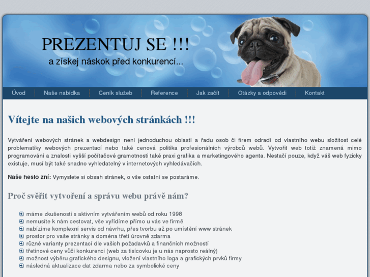 www.prezentujse.cz