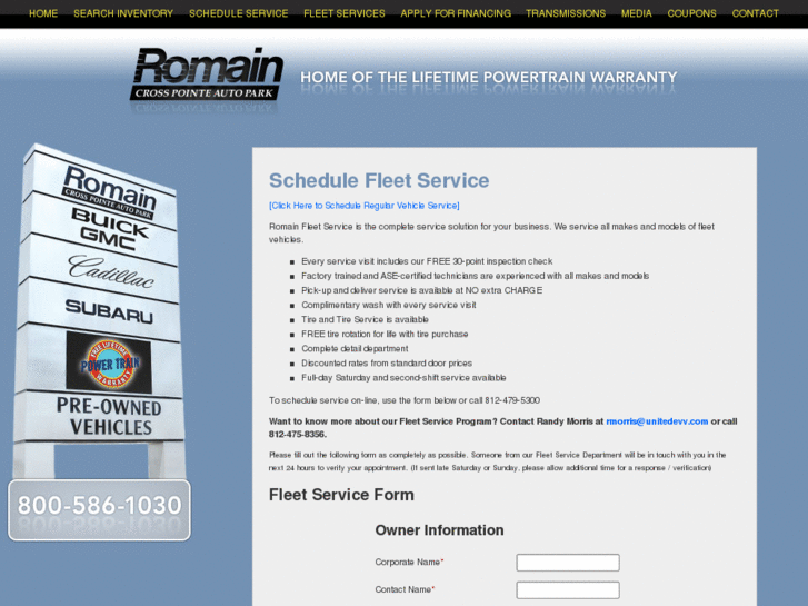 www.romainfleetservices.com