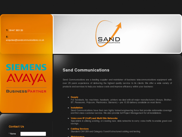 www.sandcommunications.com