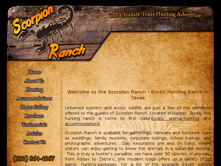 www.scorpionranchhunts.com