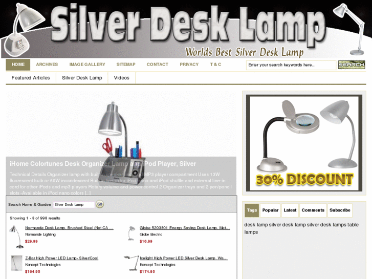 www.silverdesklamp.com