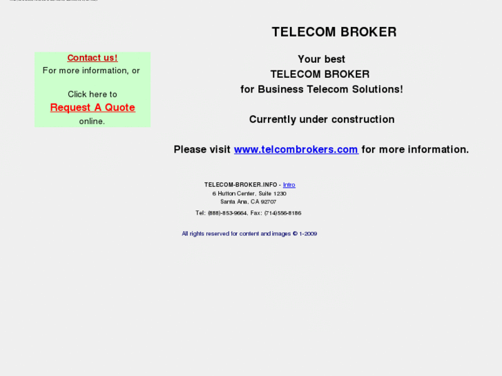 www.telecom-broker.info