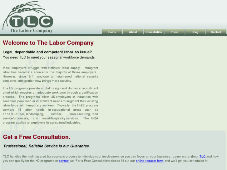 www.thelaborcompany.us