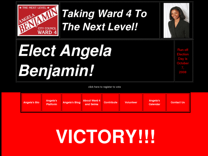 www.voteangelabenjamin.com