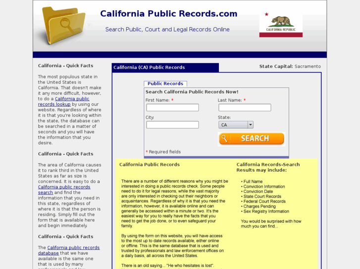 www.california-publicrecords.com