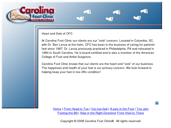 www.carolinafootclinic.com