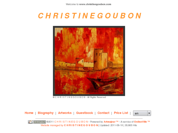 www.christinegoubon.com