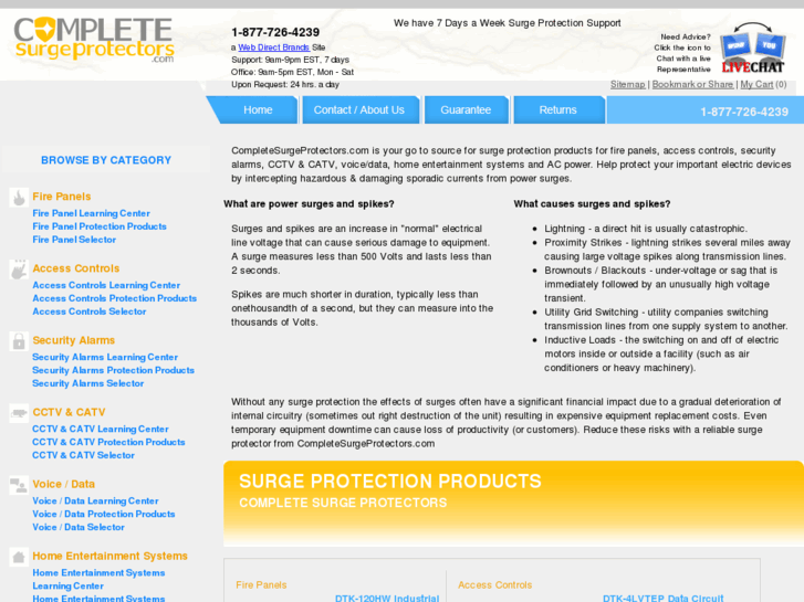 www.completesurgeprotectors.com