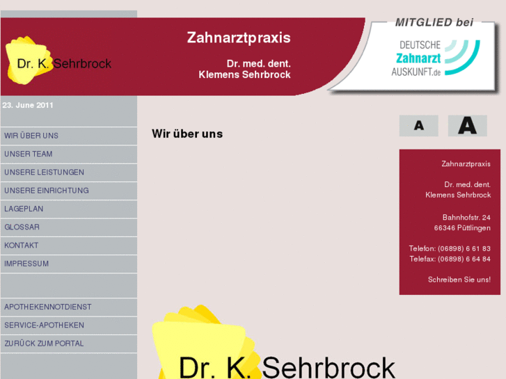 www.dr-sehrbrock.de