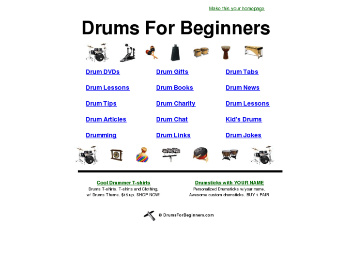 www.drumsforbeginners.com